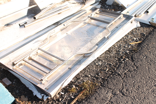 Metal Folding Table - Image 2 of 2