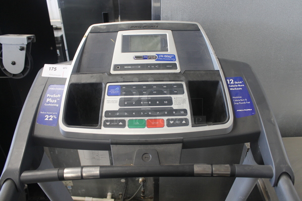 Pro-form Intermix Acoustics 2.0 Metal Floor Style Treadmill. Tested and Does Not Power On - Image 4 of 7