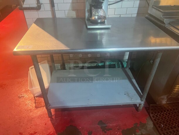 Clean! Stainless Steel 48 inch Table NSF 