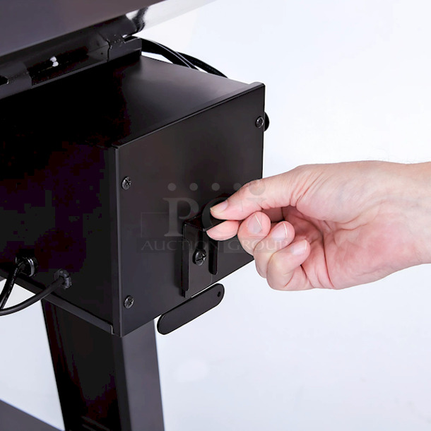 Cuisinart Woodcreek 4 -in -1 Pellet Grill, Smoke, Sear, Griddle, Grill Bluetooth Ready. 30-pound pellet hopper SEAR at high temperatures with the ceramic briquette insert. GRIDDLE with the ready to use cast iron griddle for cooking versatility. CHARCOAL perfect the flavor with the charcoal insert that lights with the turn of a knob. WIDTH: 63.15 DEPTH: 22.52 HEIGHT: 48.74 - Image 2 of 11