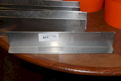I'D BUY IT! Stainless Steel T-Dividers - T Divider Is A Great Choice To Organize A Fresh Meat Or Seafood Case Or Buffett 
 30"x3"x3"
6x Your Bid
