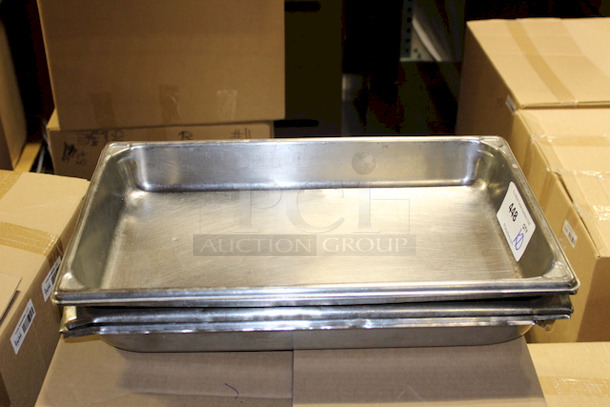 SWEET! 2-1/2" Deep Full Size Hotel Pans, Stainless Steel. 20-3/4x12-3/4x2-1/2 10x Your Bid - Image 3 of 4