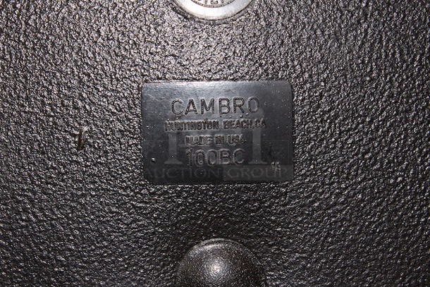 Cambro 100BC Single-Height Booster Seat - Polyethylene, Black
Seat Base 8-3/4" W x 9-3/4" D. Inside Seat 9-1/2" W x 9-3/4" D x 4-3/8" H.
4x Your Bid - Image 6 of 7