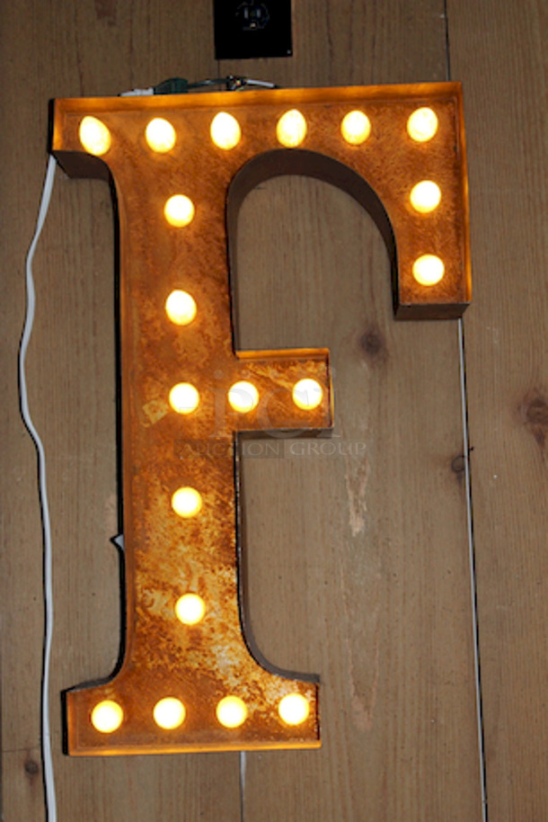 ILLUMINATED! Letter "F".
18x4x24 - Image 3 of 3