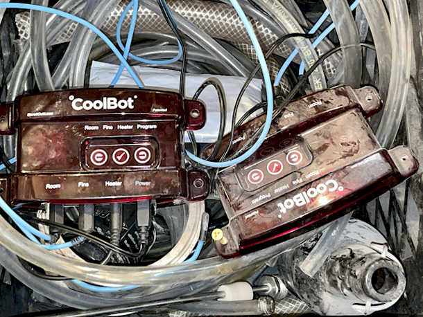 ALL FOR ONE! Blichmann Engineering HopRocket, (2) CoolBot Cooler Controllers, Nashua Premium Foil Tape, NEW TapRite T742 Dual Gauge Regulator Tubing and Misc Parts.  - Image 3 of 8