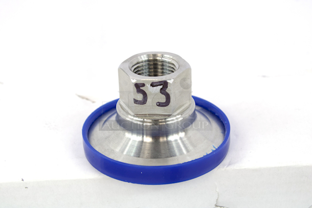 NEW Glacier Tanks Garden Hose Adapter, Tri Clamp 1 in. x Female Hose - SS304 - Image 1 of 2