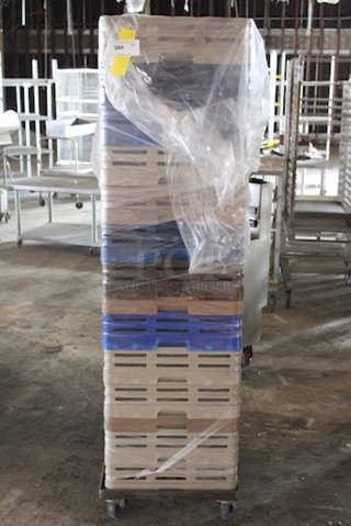 AWESOME! ALL FOR ONE 24 Raburn 4016-S3 Cups Racks, 16 Compartments
Compartment Size: 4-3/8" x 4-3/8", Includes Glass Rack Transport Cart. 


These racks are designed specifically for cups. These racks include a tilt cup drain bar that helps assure the best cleaning result.