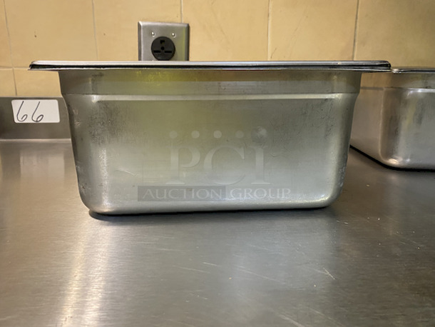 Polar Ware VX136 1/3 Pan, 6-1/4qt. With Slotted Lid
12-5/8" x 6-7/8" x 6" - Image 6 of 8