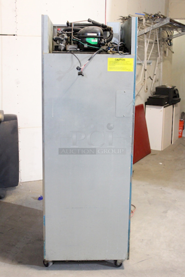 AWESOME! Hoshizaki CR1B-FS Refrigerator, Single Section Upright, Full Stainless Door. 
Per Casino Regulation, Freon Was Removed 
27-1/2x34x80 - Image 3 of 7