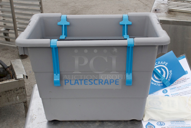 BRAND NEW-NEVER USED! PlateScrape Pre-Sanitization Plate Scraper, Up To 600 Dishes Per Fill  - Image 2 of 10
