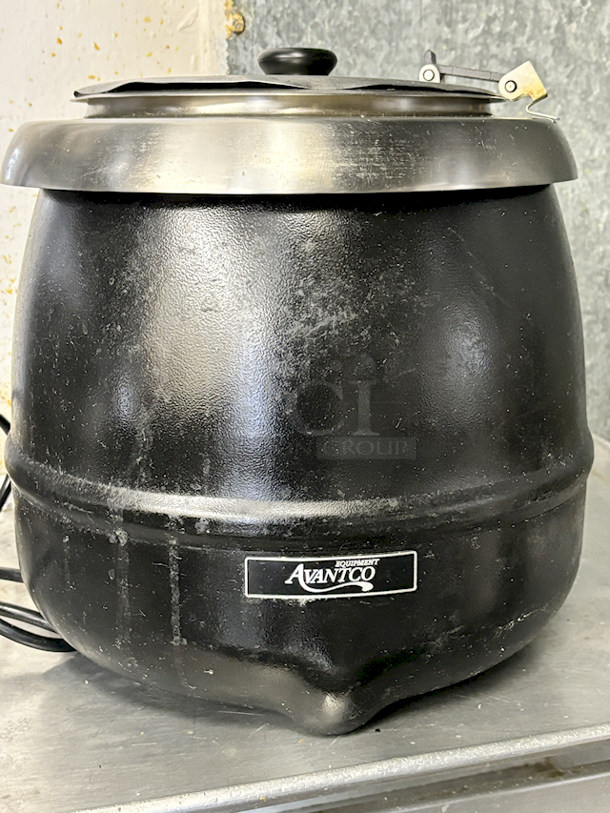 Avantco 11qt Black Soup Kettle Warmer, 120v. Certified Working.  - Image 3 of 3