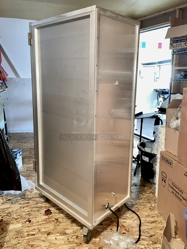 LIKE NEW!! Adcraft PW-120 Heater Proofer Cabinet, Full Size, Holds (36) 18" X 26" Pan Capacity, Non-insulated. 21x31x67 - Image 4 of 6