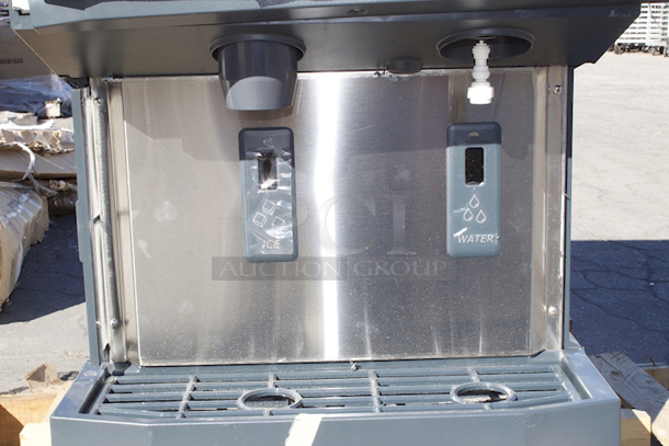 BRAND NEW SCRATCH & DENT! Scotsman HID540A-1 Meridian Countertop Air Cooled Ice Machine and Water Dispenser - 40 lb. Bin Storage - Image 10 of 10