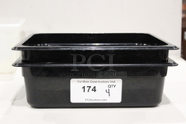 NICE! Cambro ½ Pans, 4” & 6" Deep.
12-3/4x10-3/8x4
4x Your Bid
 - Image 3 of 10
