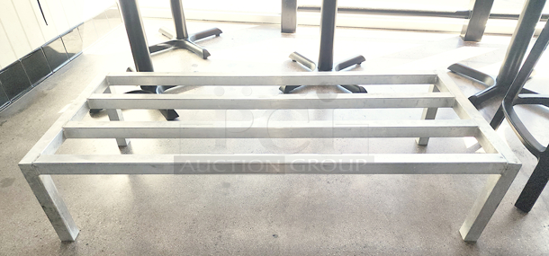 AWESOME! Aluminum Dunnage Rack, 40"x20"x8" metal rack - Image 1 of 1
