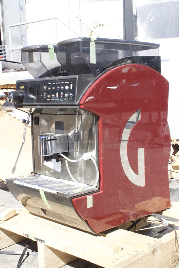 BRAND NEW SCRATCH & DENT! Gaggia Concetto Evo Duo Super Automatic Espresso Machine - 208V - Hopper Is Cracked.  - Image 4 of 7