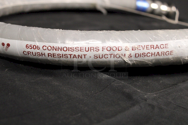 NEW-NEVER USED Nova Flex 6506 CONNOISSEURS FOOD & BEVERAGE CRUSH RESISTANT - SUCTION & DISCHARGE Hose With 1-1/2 Ferule Fittings On Both Ends - Image 2 of 3