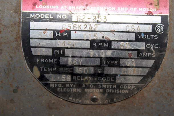 VINTAGE! Delta Homecraft 8" Table Saw/Joiner Combo With Rockwell 62-253 Motor.  - Image 10 of 11