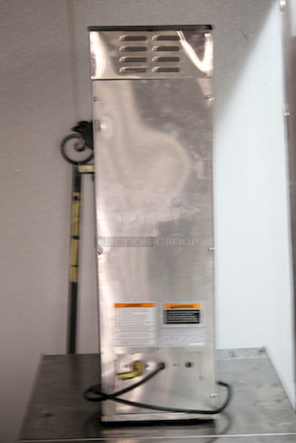 NICE! Bunn 36700.0013 TB3Q 29" Trunk 3 Gal. Iced Tea Brewer With Iced Tea Dispenser. 
14.4 Amps/ 60 Hertz/ 1ph/120v/1,730 Watts
11 1/2"W x 22 3/8"D x 34"H - Image 3 of 6