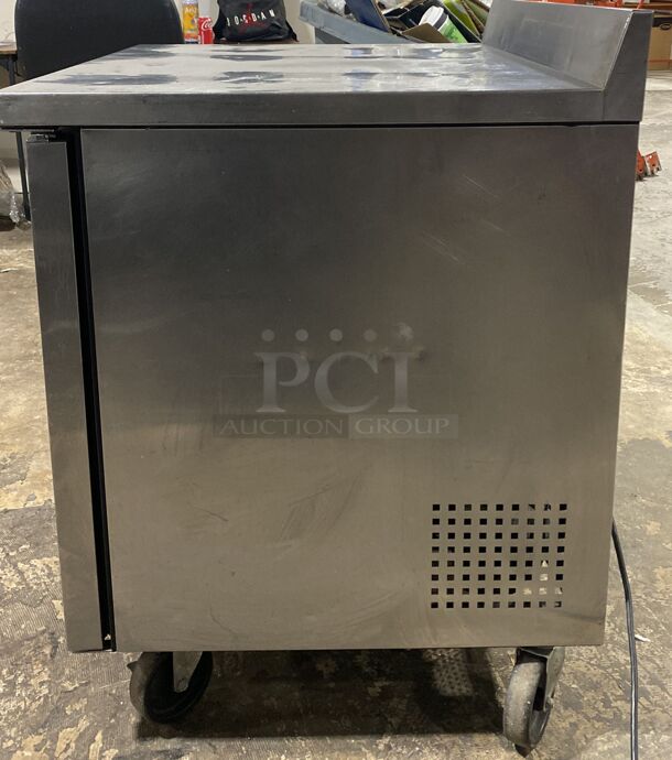 True TWT-36 36" Worktop Refrigerator w/ (2) Sections, 115v
 - Image 4 of 5