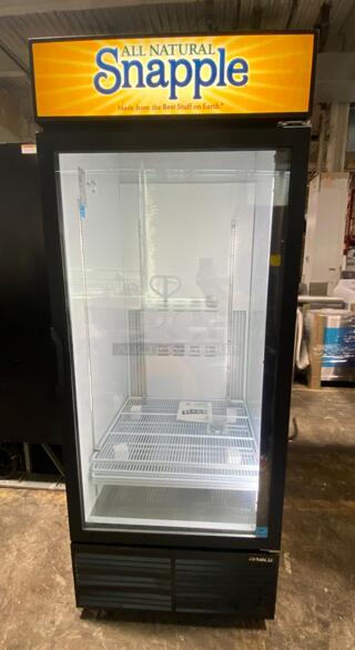 HABCO ESM28 30.5" Impulse Single Glass Swing Door Refrigerated Display 28 Cu.Ft. - 115V, 0.33HP