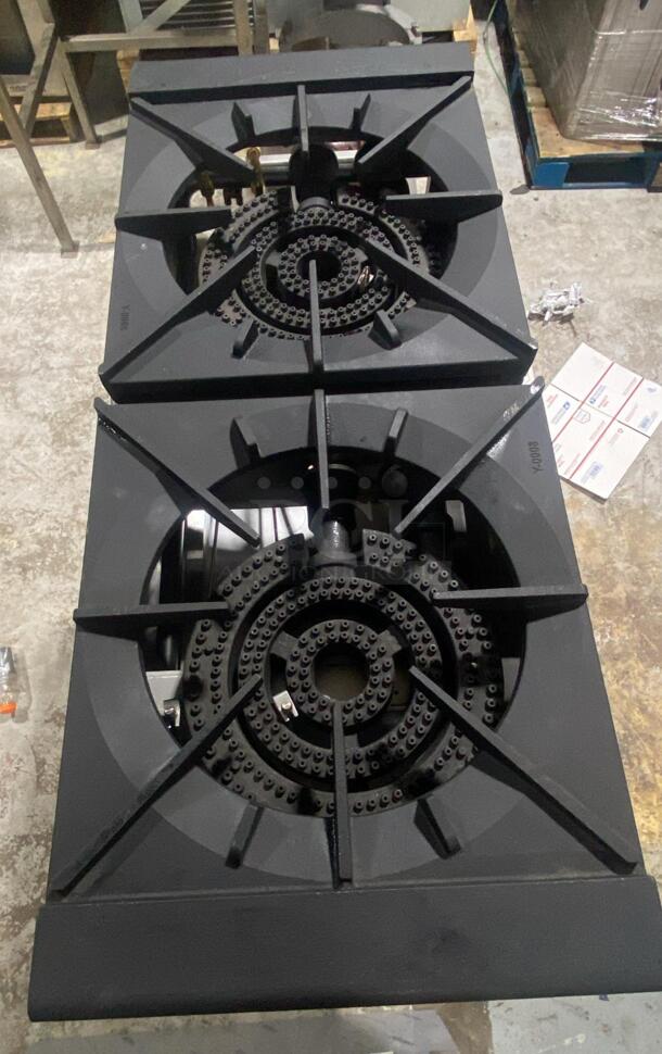 Gas Heavy Duty Stock Pot Stove / 2 Burners - Image 5 of 6