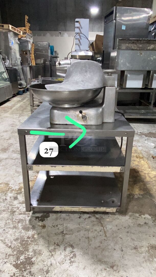 Buffalo Chopper 18 Bowl With Meat Grinder Attachment
 - Image 8 of 8