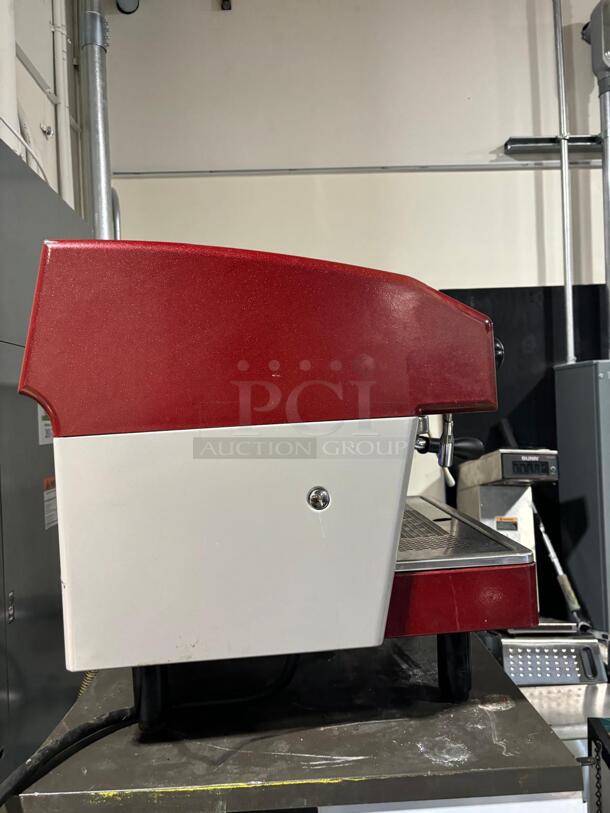 Wega Atlas 1GRP Red Semi-Automatic Espresso Machine - Image 3 of 5