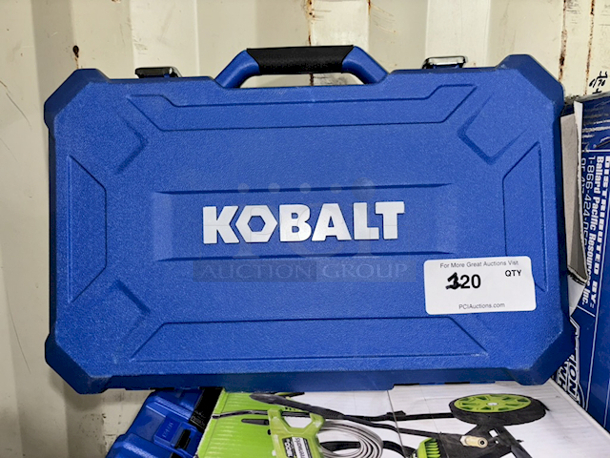 Kobalt 138-Piece Standard (SAE) and Metric Combination Polished Chrome Mechanics Tool Set with Hard Case