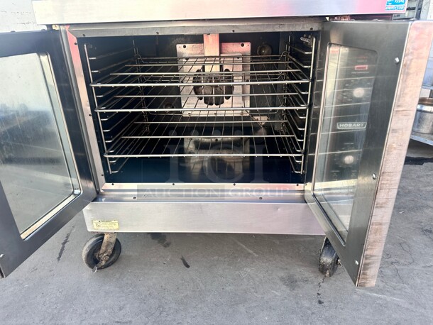 Fully Refurbished  Hobart Vulcan HGC5-10 Single Gas Convection Oven Tested and Working - Image 7 of 8