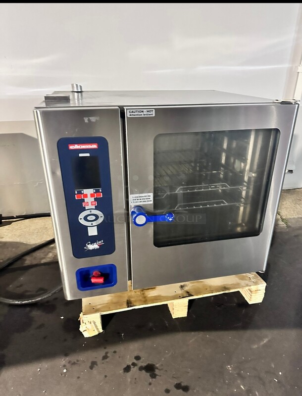 Working ELOMA BROILESS ELECTRIC COMBI OVEN MODEL GENIUS T 6-11 220 Volt 3 Phase - Image 3 of 7