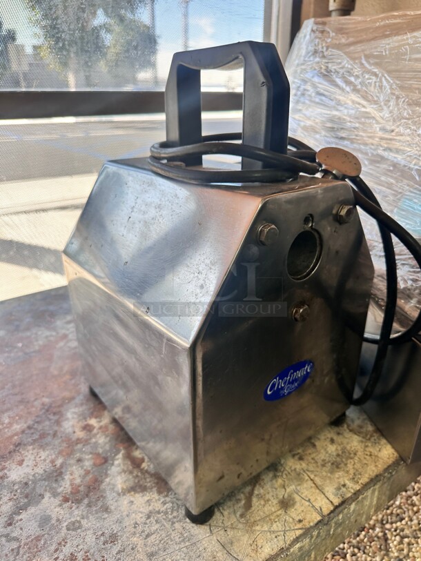 Globe CC12 Chefmate Electric Meat Grinder #12 Head Only 115 Volt  - Image 2 of 6