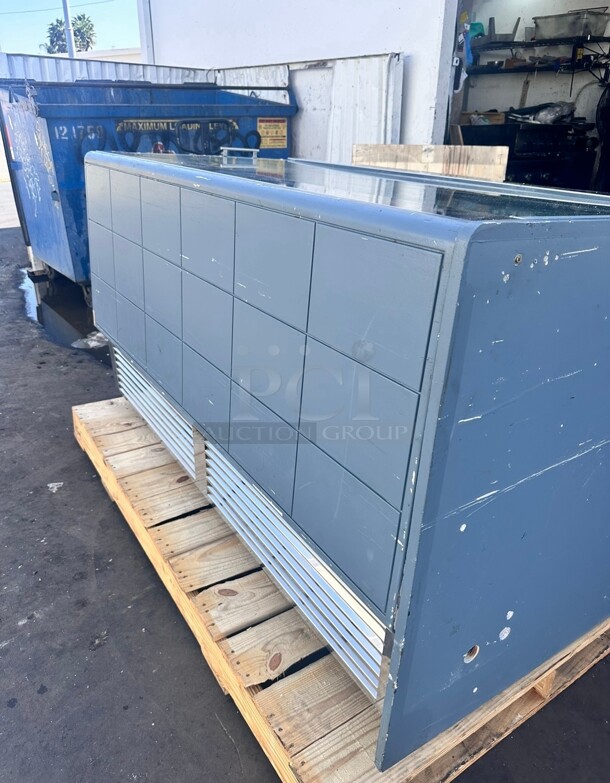 Gelo SCACCO MATTO Ice Cream Showcase 220 Volt Working 72"   - Image 4 of 11