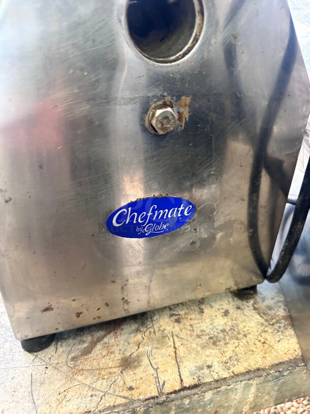 Globe CC12 Chefmate Electric Meat Grinder #12 Head Only 115 Volt  - Image 5 of 6
