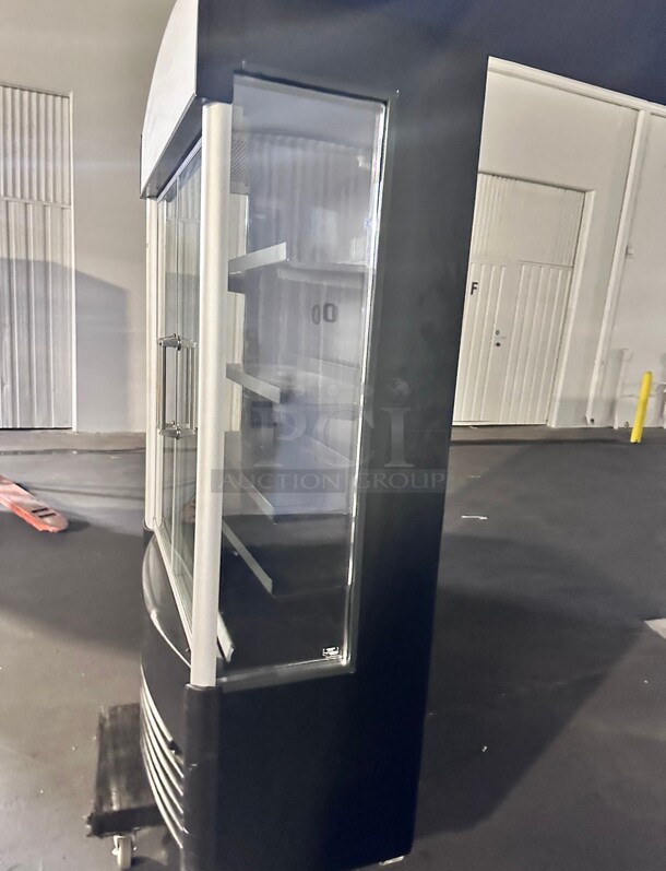 Clean AHT GD XLS Two Glass Swing  Door Merchandiser 115 Volt  - Image 8 of 8