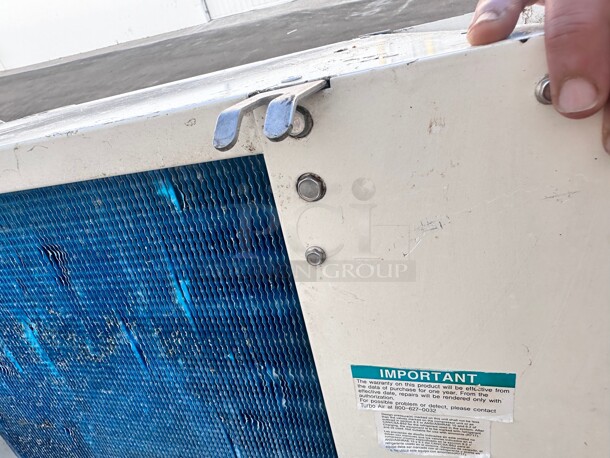 Turbo Air ADR068A 1 Fan Low Profile Evaporator Coil (Unit Cooler) 
115 Volt Tested and Working - Image 5 of 5