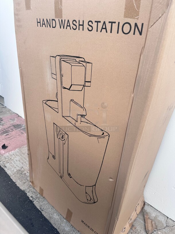 New In Box Nemco 69961 Stop N Scrub Portable Handwashing & Sanitizing Station 30 Gallon NSF - Image 6 of 9