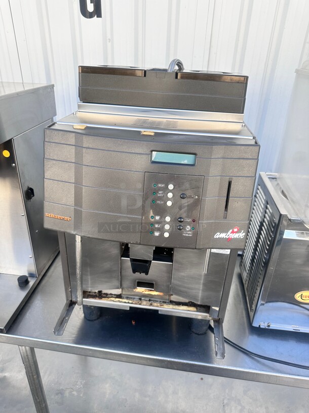 SCHAERER AMBIENTE 15SO Espresso Machine 220 Volt Working Missing Drip Tray - Image 5 of 11