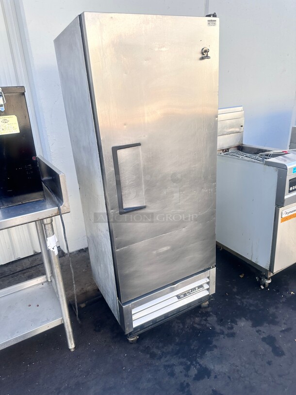 True T-12-HC 25" One Section Reach In Refrigerator, (1) Right Hinge Solid Door, 115v Working - Image 7 of 8