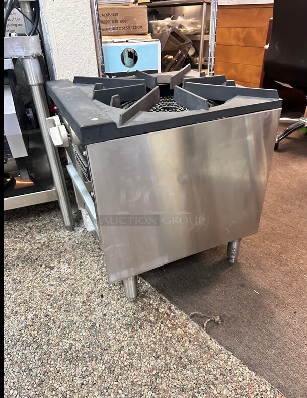 Fully Refurbished Singled Gas Stock Pot Burner Tested and Working! - Image 3 of 4