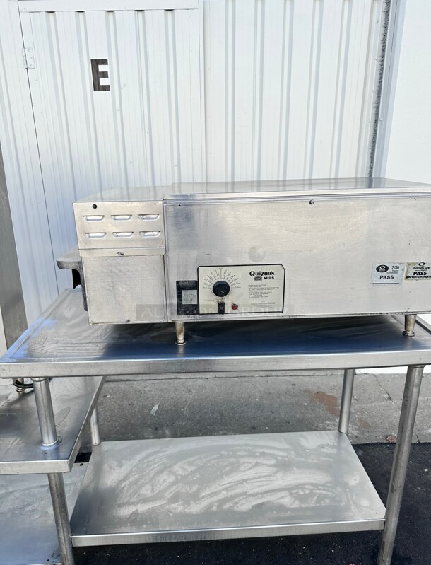 Star MM14 Holman 14 inch W Belt High Volume Conveyor Toaster 1000 Slices/Hr 220 Volt  - Image 5 of 8