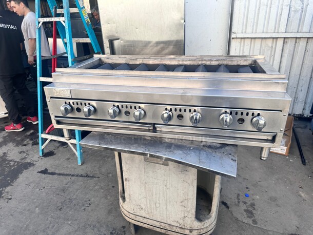 Fully Refurbished 48" Gas Koabob Grill Tested and Working! - Image 6 of 7