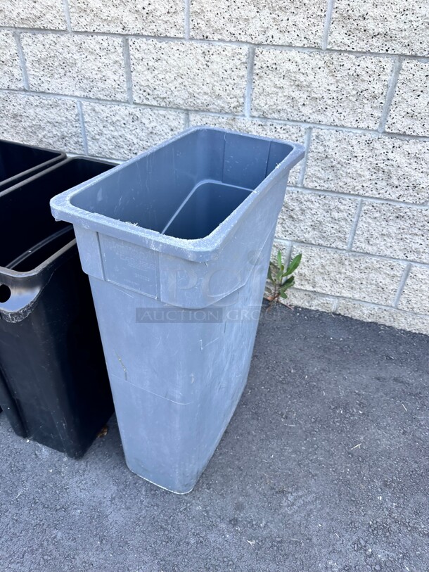 Gray Trash Container  - Image 4 of 4