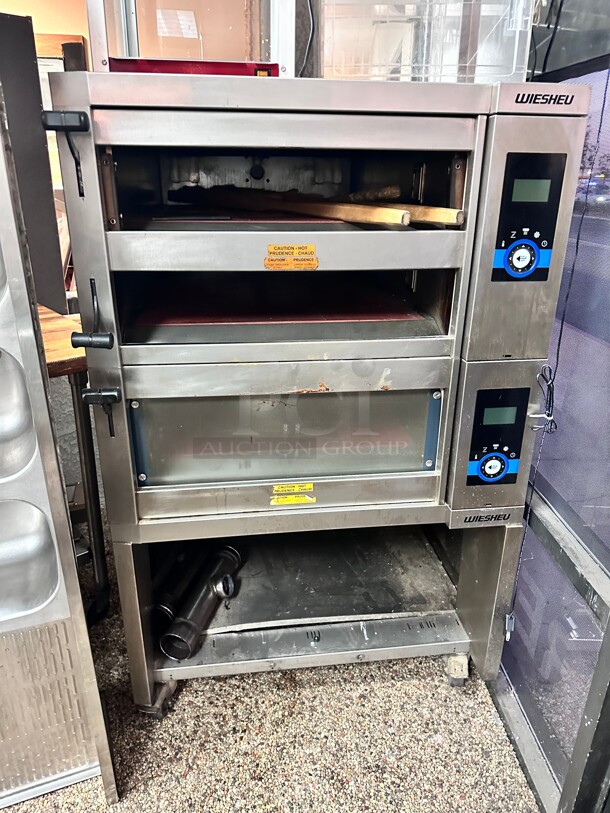 late Model Wiesheu Bizerba EBO68-M-X1622-E Electric Deck-Type Bakery Pizza Oven 220 Volt NSF Working Made In Germany - Image 3 of 8