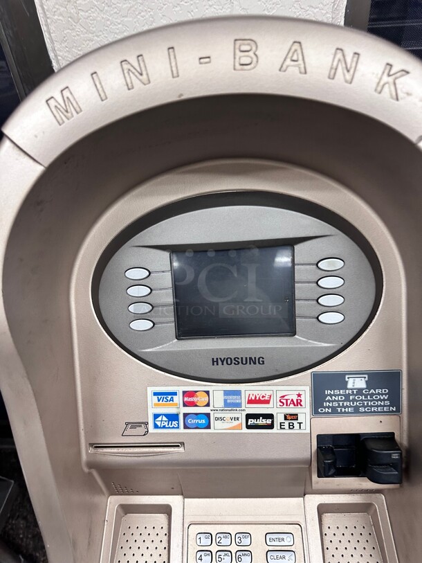 Clean Hyosung ATM Mini Bank 1500 No Key No Processing Fees  - Image 7 of 9