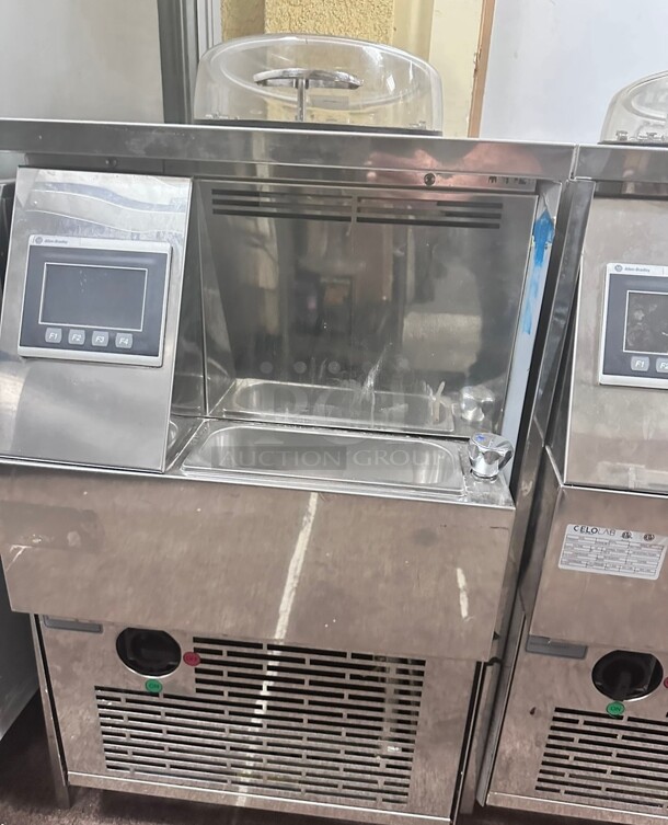 Late Model Florntia SL1 Churning Batch Freezer Gelato Machine w/ (1) 15 QT, 220v Working - Item #1106370
