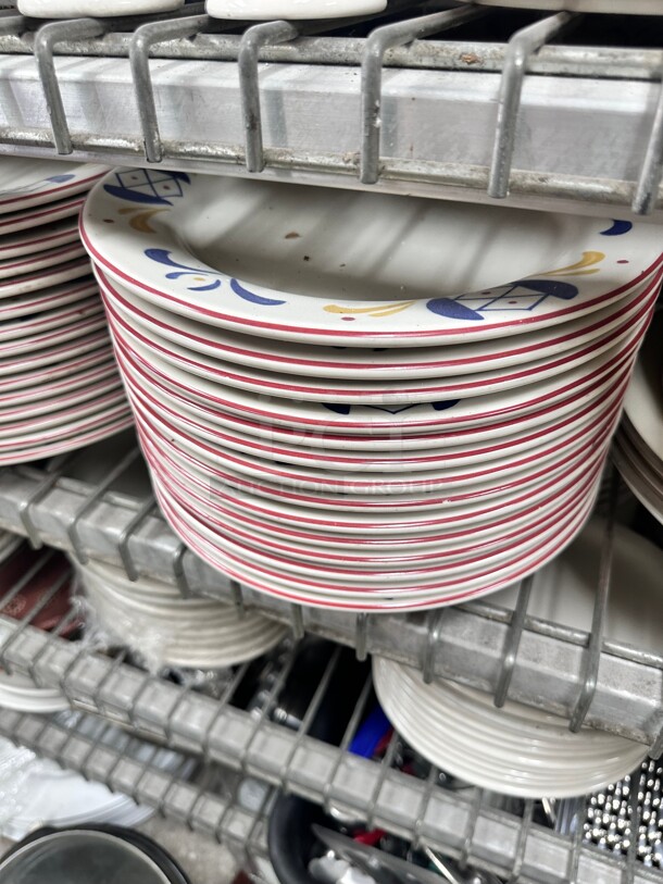 Tuxton 007 11" Round  Plate - Ceramic, American White - Image 3 of 7