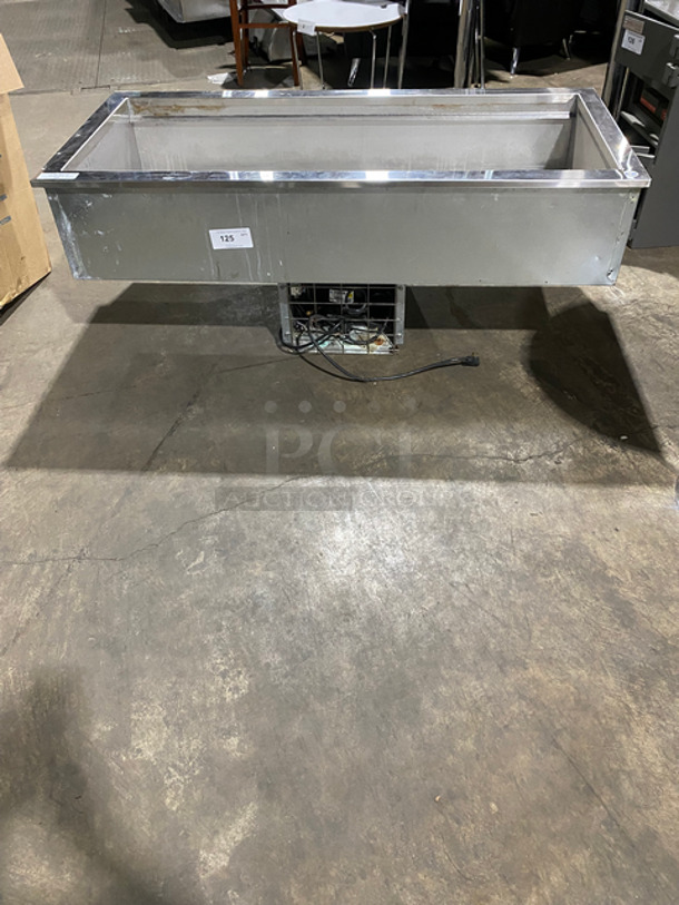 Delfield Manitowoc Commercial Drop In Cold Pan! Electric Powered! Solid Stainless Steel! Model: N8156B SN: 1301150000717 115V 60HZ 1 Phase