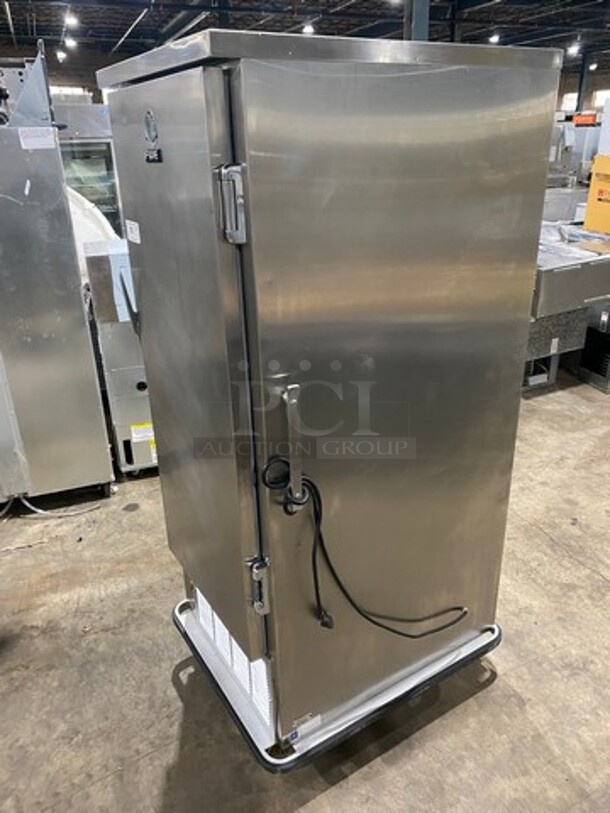 FAB! FWE Commercial Refrigerated Single Door Holding Cabinet! Solid Stainless Steel! On Casters! Model: R30U SN: 9125700 115V 60HZ 1 Phase - Image 2 of 8