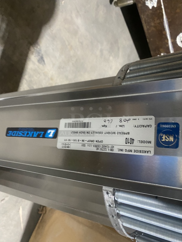 NICE! LAKESIDE Plate Lowerator! Model: 4010 Serial:747069003560! - Image 5 of 5